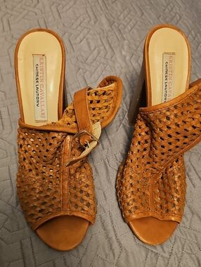 Chinese Laundry - Kristin Cavallari Woven Leather Mule - Tan